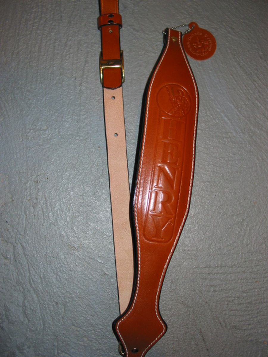 Henry Padded Leather Sling-New. 15157240 - GunAuction.com