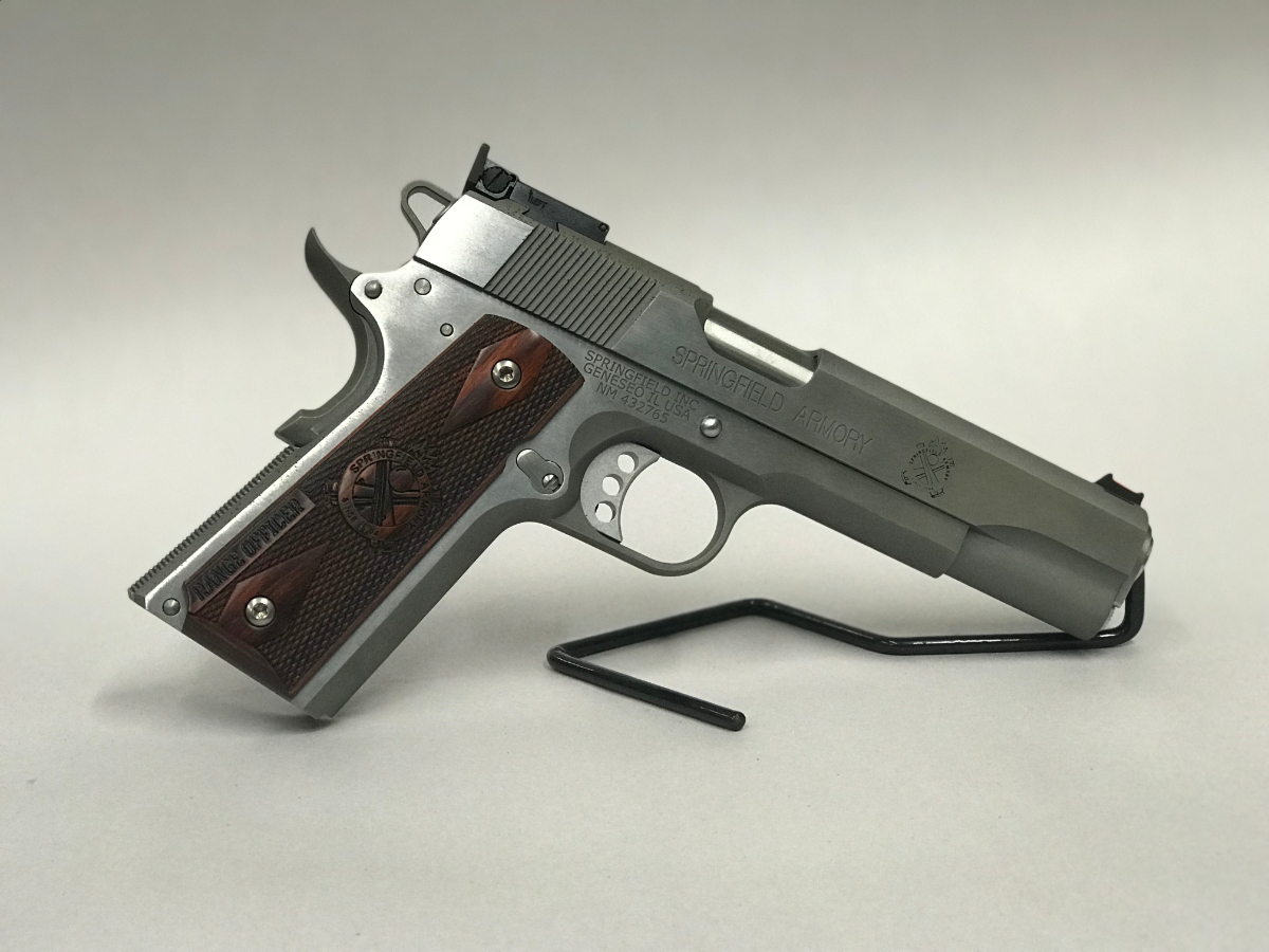 NM432765 - Springfield Armory, Stainless Steel .45 ACP Range Officer ...