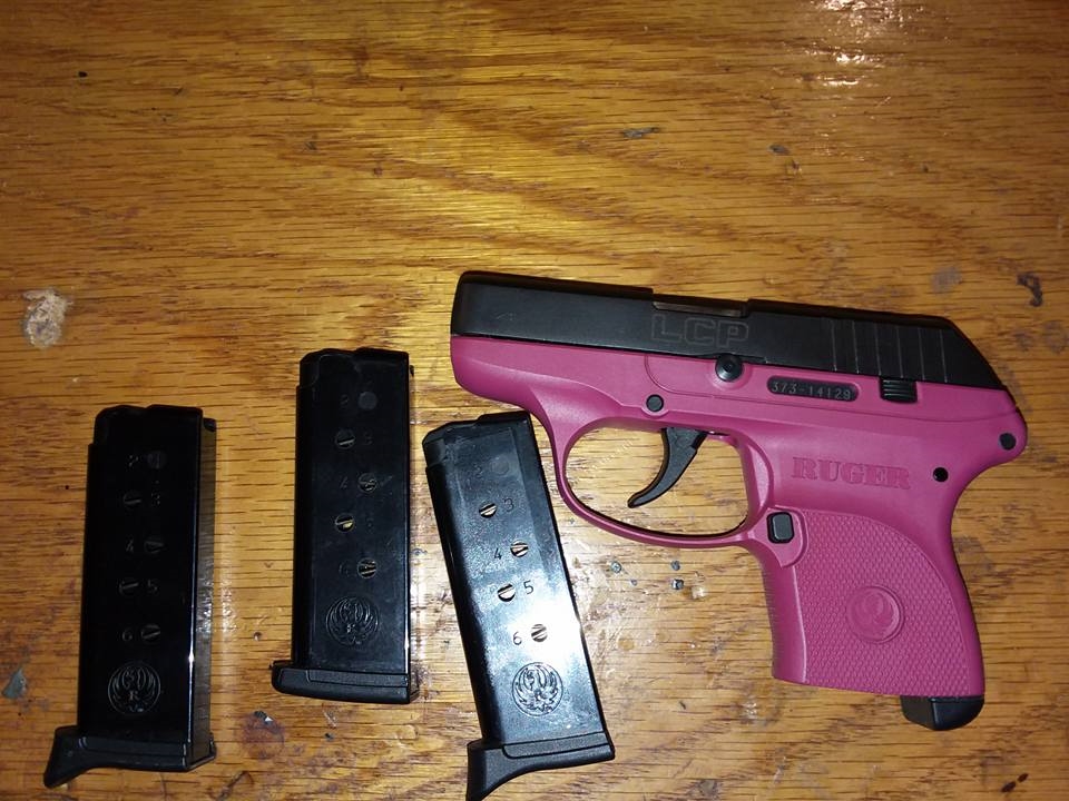 Ruger Lcp 380 With Pink Frame And 3 Mags 380 Acp For Sale At Gunauction Com