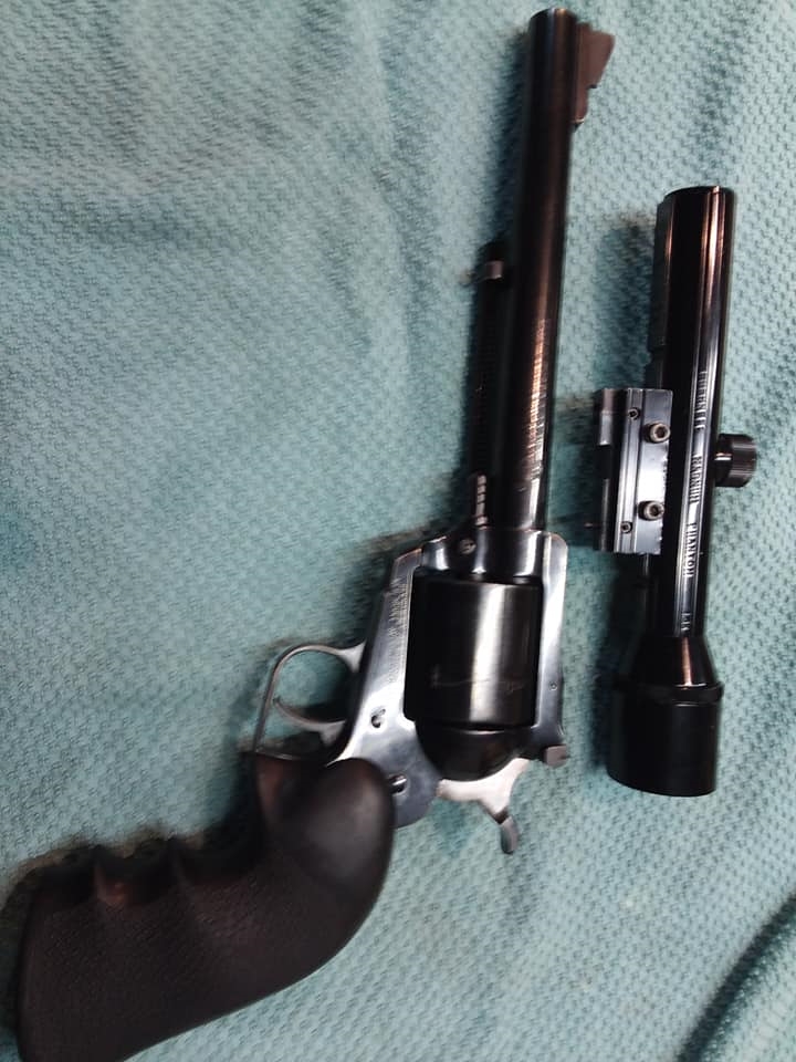 Ruger Super Blackhawk 44 Mag With Bushnell Scope And Ruger Scope Mount
