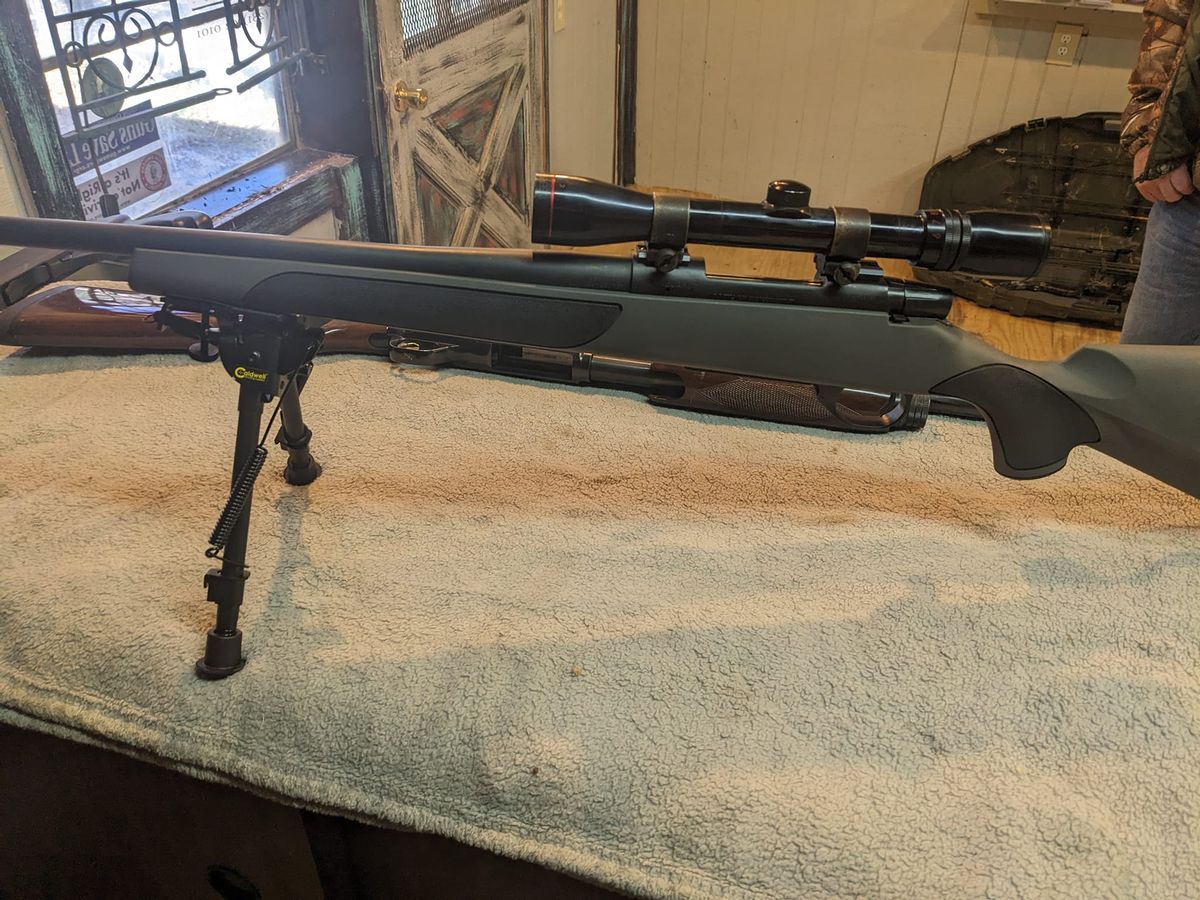 Weatherby vanguard with scope and bipod .22-250 Rem. 17324625 ...