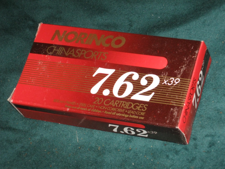 Norinco 7 62 x 39 fmg ammo 80