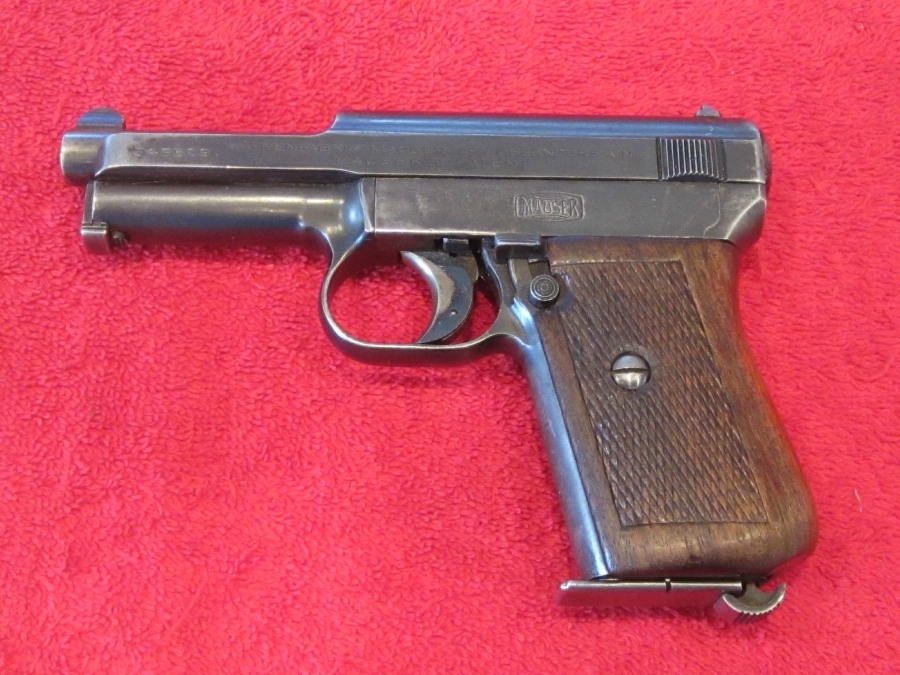 Mauser - Oberndorf, Germany German Mauser Pocket Pistol Model 1914 matched.