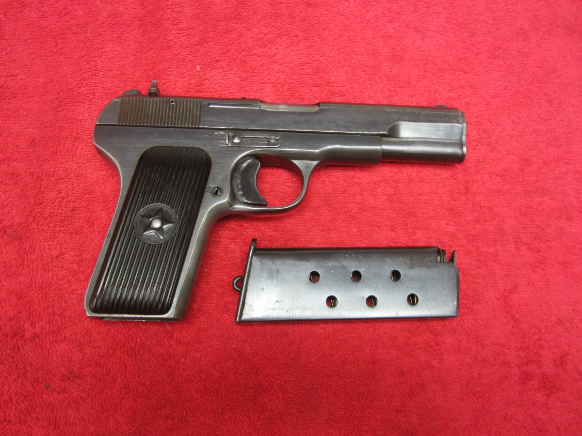 Chinese tokarev pistol 7 62x25mm 7 62x25 tokarev for sale at gunauction