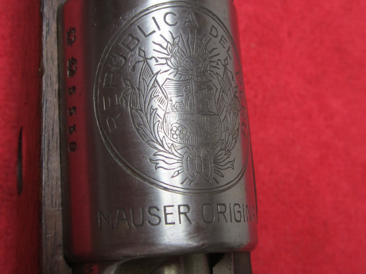 Peru mauser model 1909 rifle all matching 7 65x53mm mauser for sale at