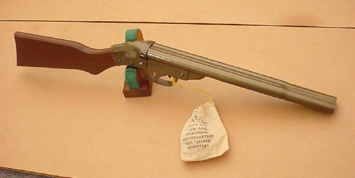 Daisy Vintage Double Barrel Cork Gun W/ Pouch For Sale at GunAuction ...