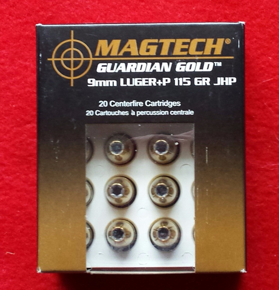 Magtech Guardian Gold 115 Gr 9mm P Ammunition 9mm Luger 14450509