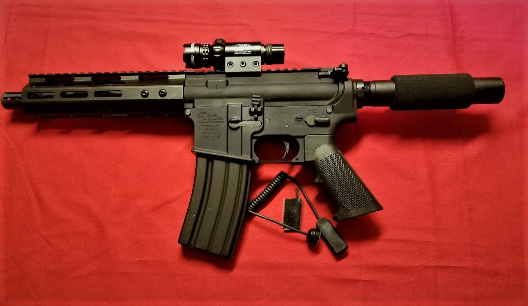 Anderson Semi Auto Pistol Built On An Ar-15 Platform - Atf Compliant 5 ...