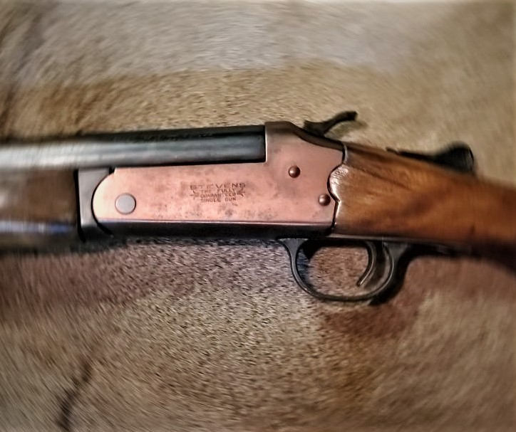 An Unusual Old Stevens 12 Ga. Single Shot 12 Ga For Sale at GunAuction ...