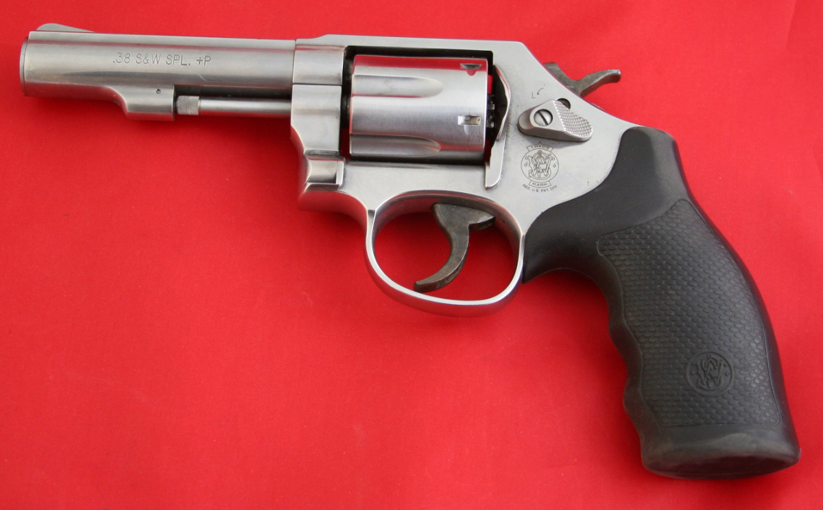 Smith And Wesson Model 64 8 Stainless Steel Revolver 4 In Barrel 38 Special P For Sale At 4244