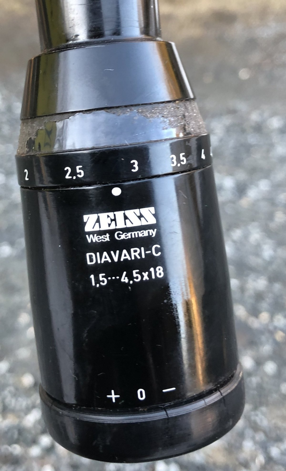 ZEISS DIAVARI-C 1.5-4.5x18mm 光学機器 Zeiss Diavari-C 1.5-4.5x 18mm Scope