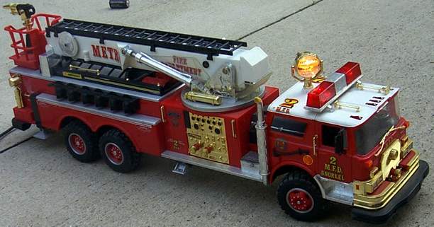new bright fire truck 1988