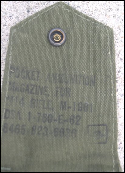 U.S. Military M-14 1961/62 Pocket Magazine Pouch For Sale at GunAuction ...