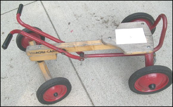 radio flyer row cart