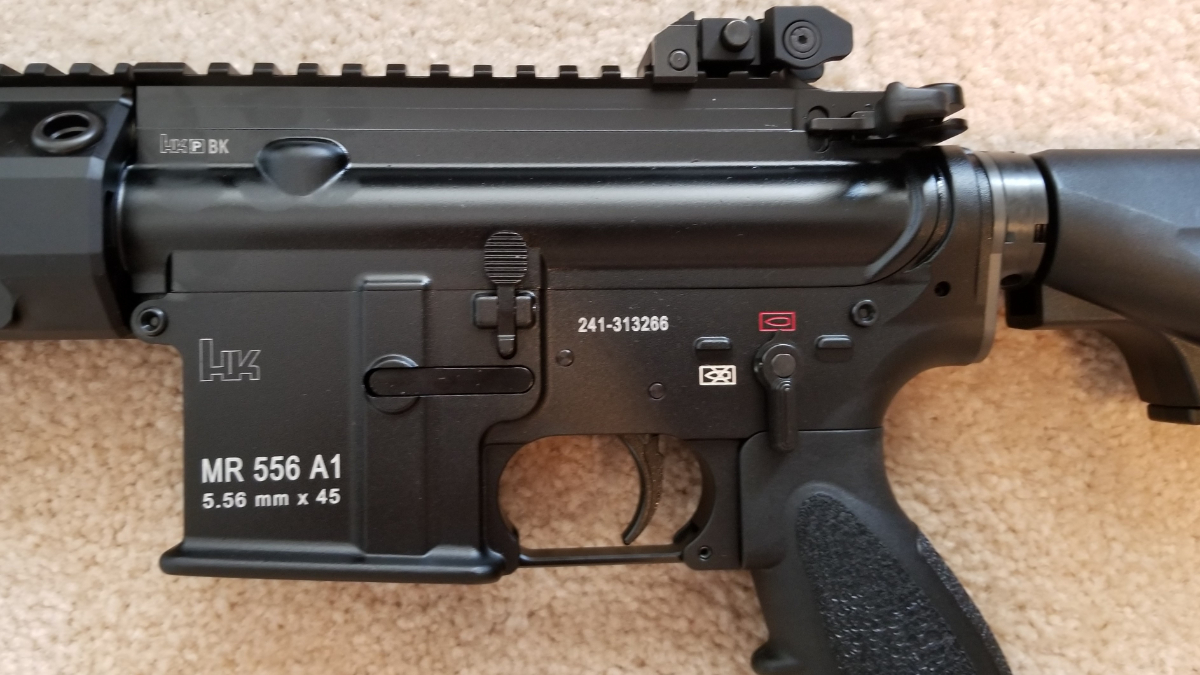 H&K Heckler & Koch Mr 556 A1 (Match Rifle) 5.56 With H&K Hard Case ...