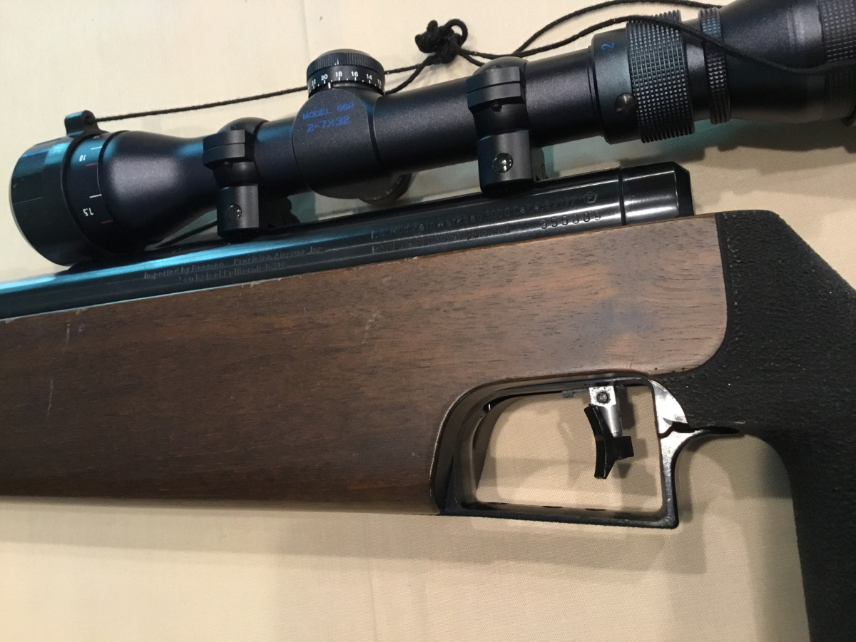 Feinwerkbau FWB 300S 4.5/ .177 caliber side-lever recoilless Air Rifle ...