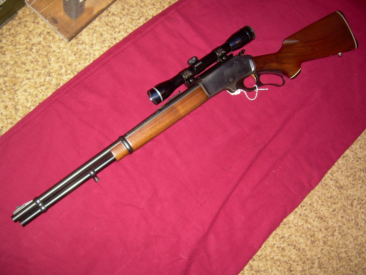 Marlin Model 336 Rc 20" Micro Groove BblJm Marked. Walnut Stock