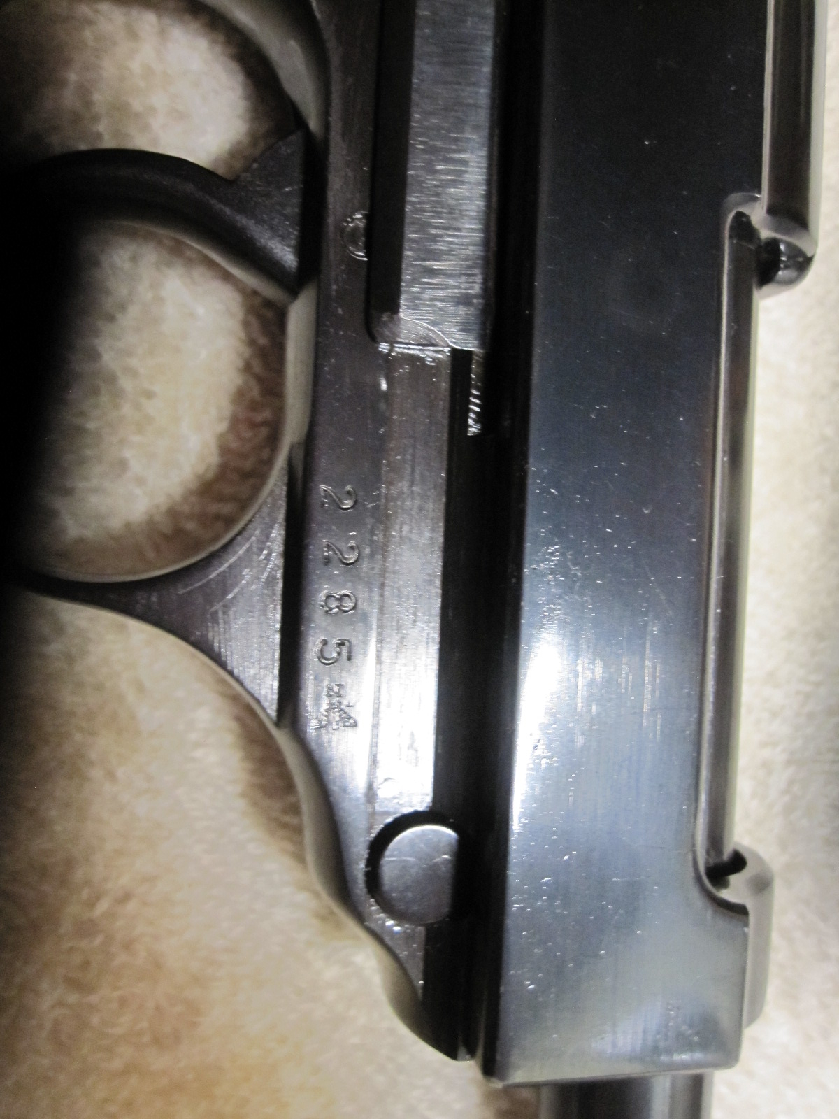 Walther Model HP 1940 production commercial version of P38 P38 early