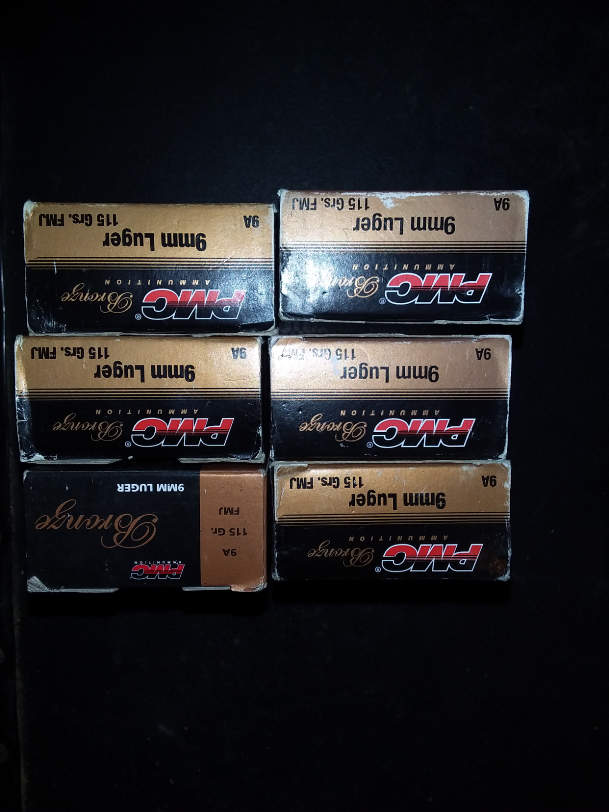 Pmc Ammunition 300 Rounds Of Pmc Bronze 9mm 115 Grain Fmj For Sale 9mm ...