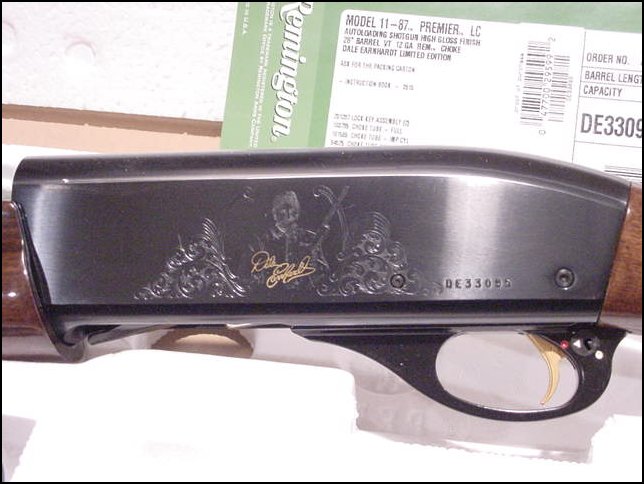 Remington 11-87 12ga. Dale Earnhardt Nib For Sale at GunAuction.com ...