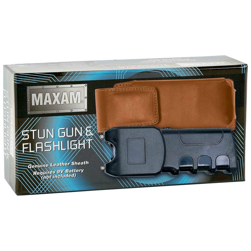Maxam Stun Gun And Flashlight With Sheath For Sale at