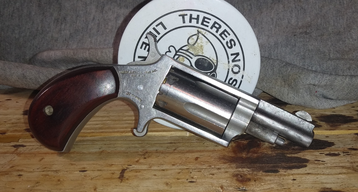 North American Arms Mini revolver, NAA .22 WMR, magnum, ugly, works