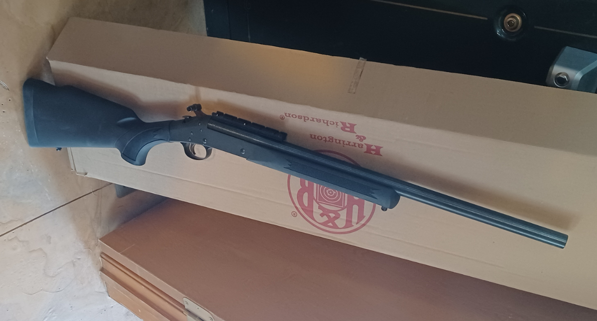 New England Arms Handi Rifle, .44 magnum, NEF H&R NOS, new in original ...