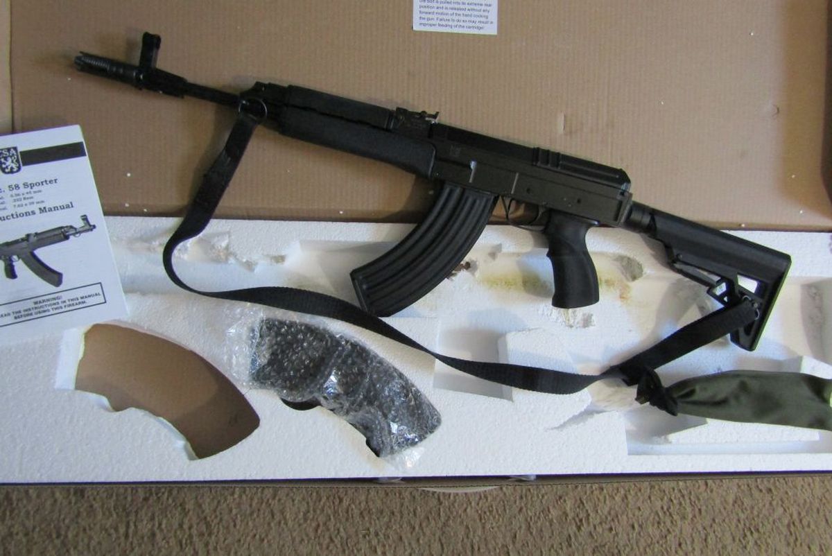 Czechpoint Vz 58 Cqb Rifle 7 62x39 Unfired 7 62x39 For Sale At Gunauction Com