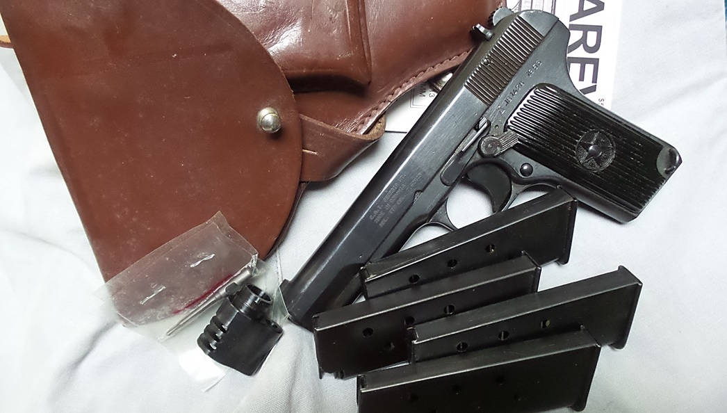 Romanian tokarev 7 62x25 1953 mfg with extras 7 62x25 tokarev for sale