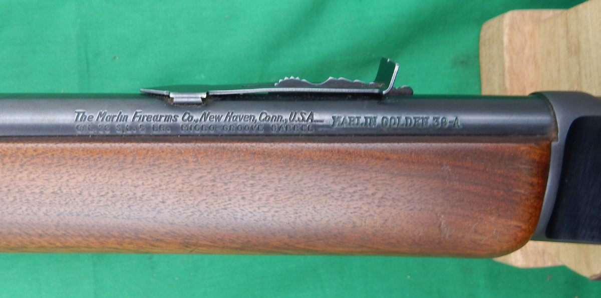 Marlin Firearms Company Marlin Golden 39a, Pre 1970, Oiled Stock, Sn