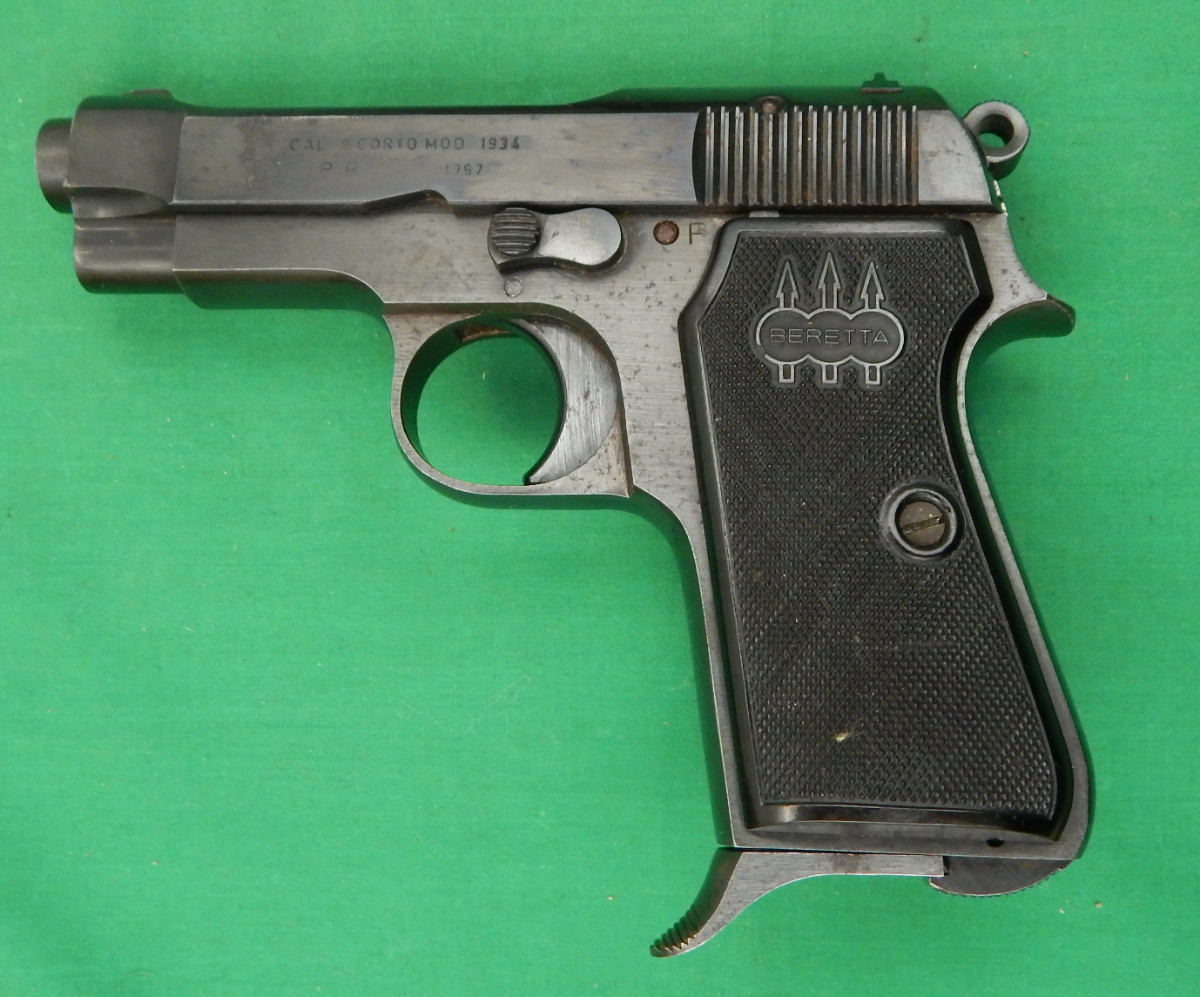 Beretta Model 1934 1987 Blued 3 beretta-model-1934-1987-blued-3