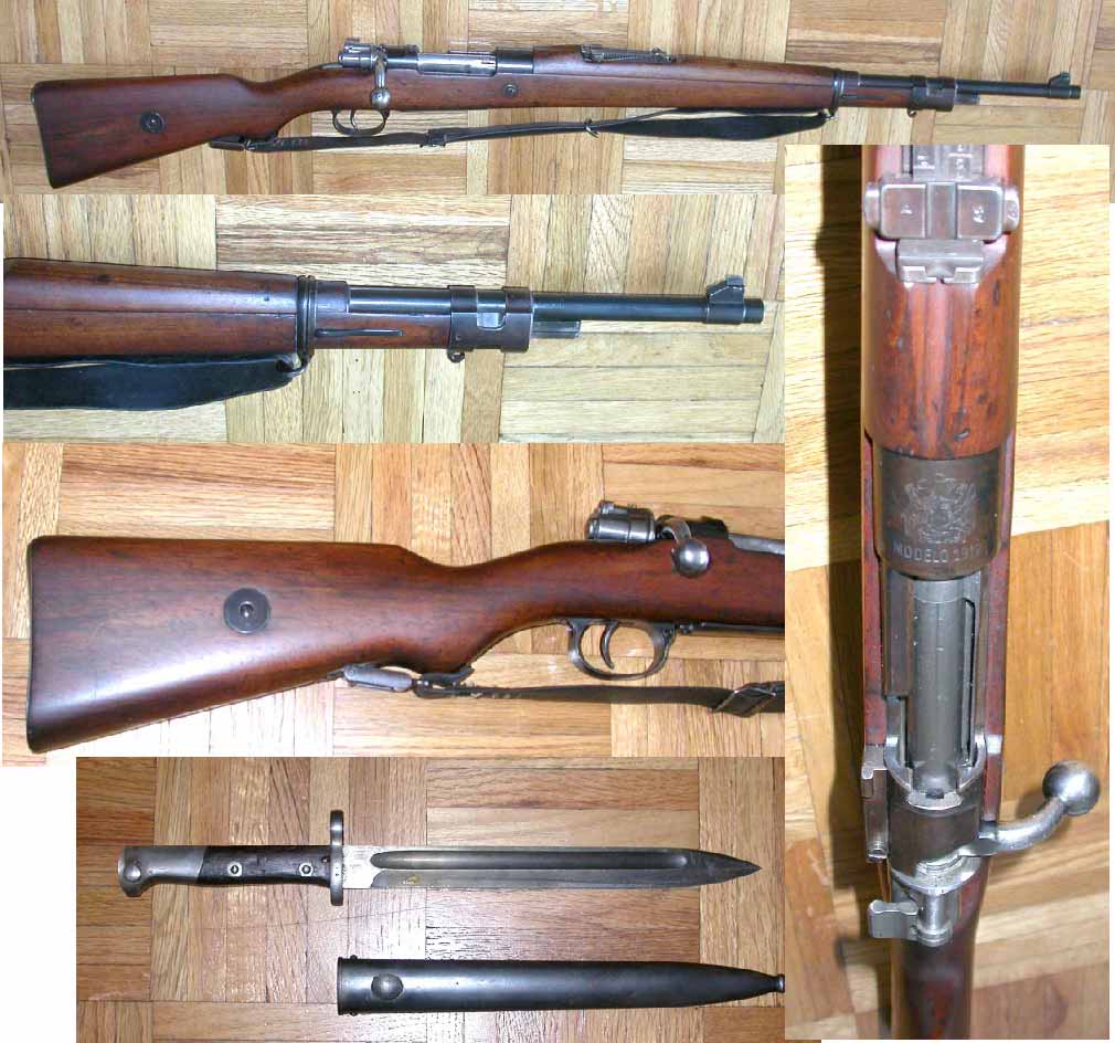 Steyr Chilean 1261 short Mauser rifle in 308NATO
