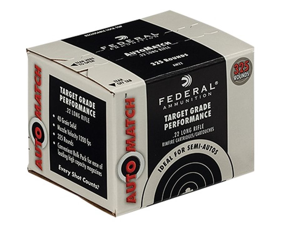 Federal Champion .22 Lr Precision Ammo 40gr Lrn 650 22 Auto Match ...