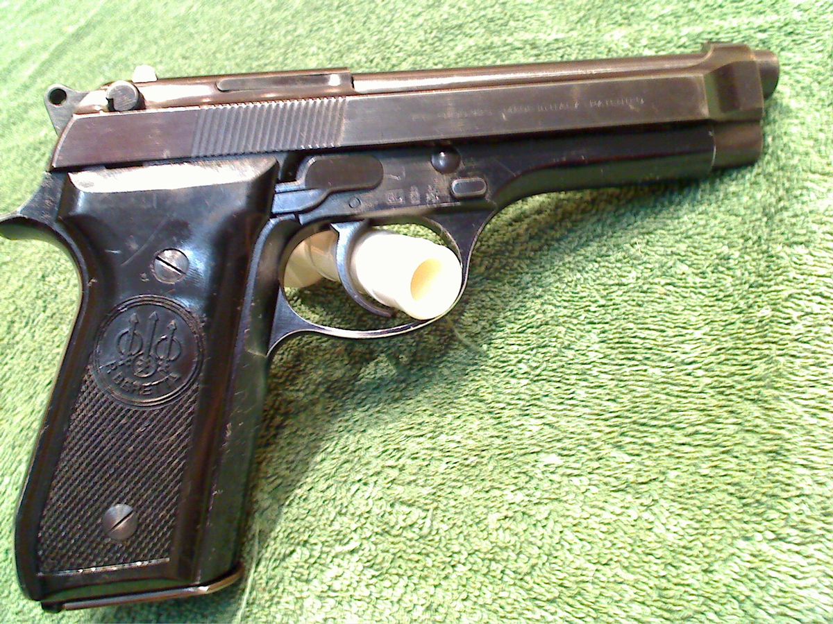 Italian Pietro Beretta Gardone V T 92 Mod 92s Pistol 9mm G Vg Police Special Layaway Available 9mm Luger For Sale At Gunauction Com