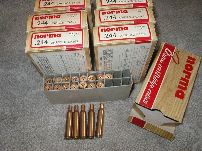 norma-244-rem-new-unprimed-brass-7-boxes-of-20-for-sale-at-gunauction