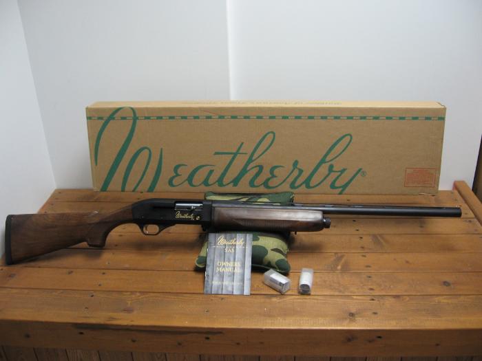Weatherby Sas 12ga 26" Bbl With A Wood Pistol Grip For Sale at