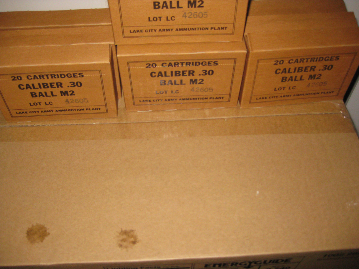 Lake City Army Ammo Plant 10 Boxes Of 308 Winchester Caliber, Lake City ...