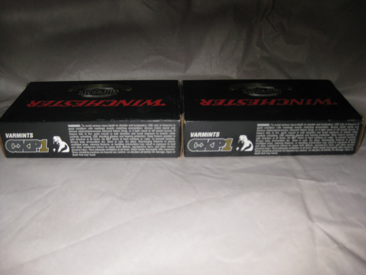 Winchester 2 Boxes of 25-06 Rem, Win Supreme, 85 gr, Ballistic ...