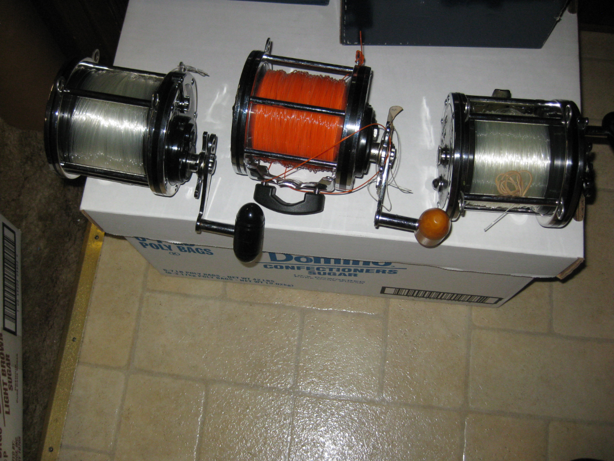 Penn Fishing Tackle Mfg. Co. 3 Penn Model 115L, 9/0, SENATOR Reels, 2
