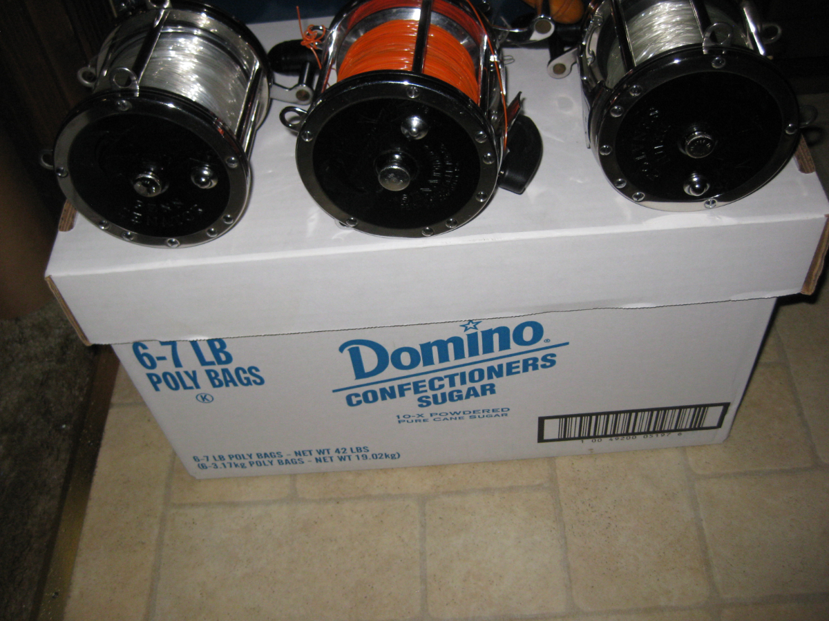 Penn Fishing Tackle Mfg. Co. 3 Penn Model 115L, 9/0, SENATOR Reels, 2