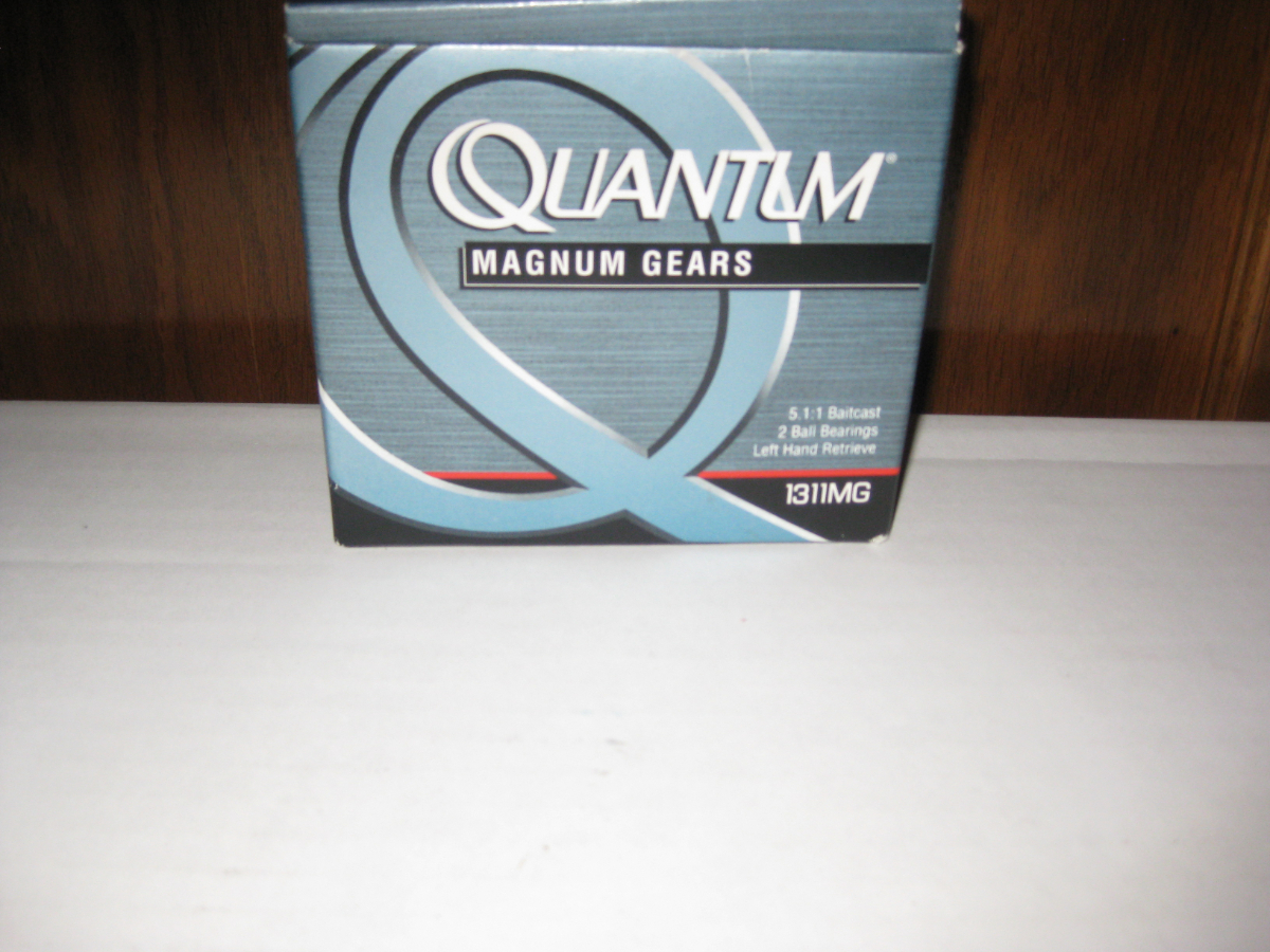 Pictures 2 Zebco, Quantum Model 1311MG, Left Hand Retrieve, Baitcast