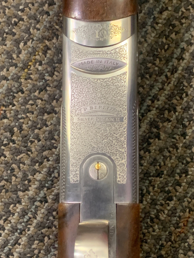 - P. Beretta Silver Pigeon II Made in Italy 12 Gauge O/U Over Under Shotgun 26 - P. Beretta Silver Pigeon II Made in Italy 12 Gauge O/U Over Under Shotgun 26