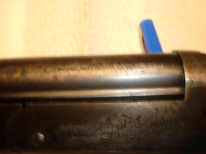 Central Arms Co Single Bbl 410 Ga, 26" Bbl, Full Ck, Wood Stock For