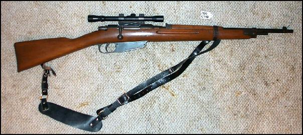 Carcano Italian M38 Kennedy Rifle W/Scope & Sling For Sale at ...