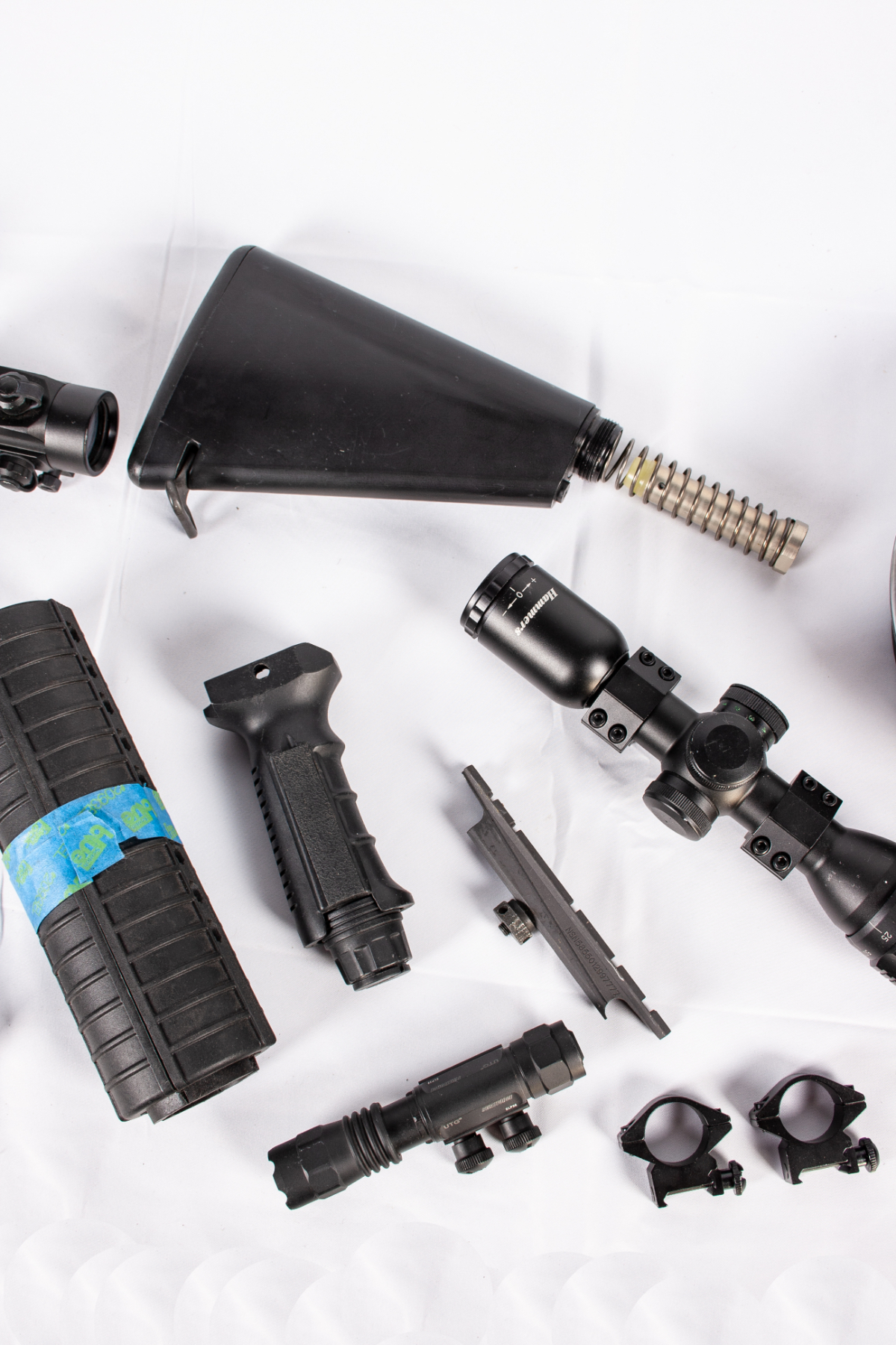 Lot Of Various Ar/Tactical Rifle Parts & Accessories For Sale at