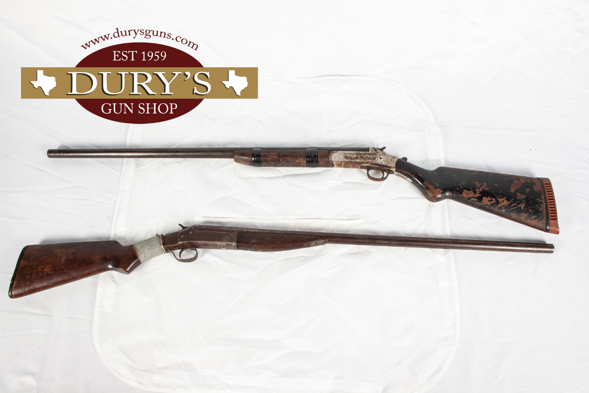 VARIOUS BRIDGE GUN CO BLACK PRINCE & MASSACHUSETTS ARMS SINGLE SHOT