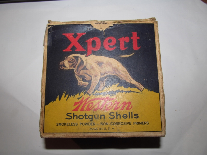 Western Xpert 12GA Pointer Face Box Full Very Good 12 GA 11238111 ...