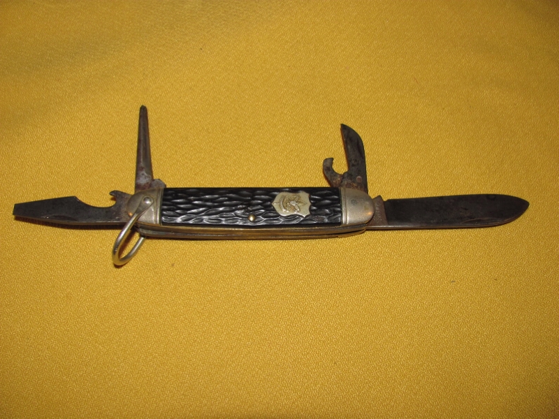 Early Camillus Boy Scout Pocket Knife New York Usa For Sale at 11412913