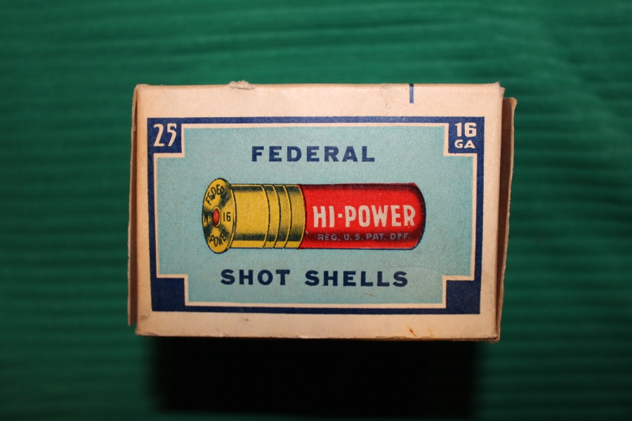 Federal Premium Ammunition Hi-Power Mallard Picture Box 16ga Full 16 GA ...