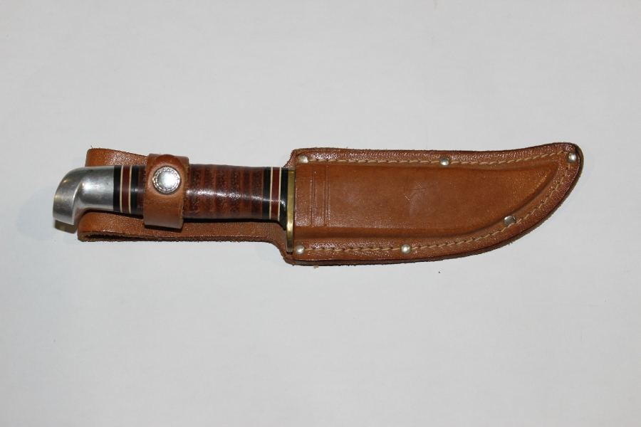 Western Hunting Knife USA L66B Early 90's Minty